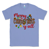 Colony Blue merry christmas y'all Classic Tee - JahusDesignShop