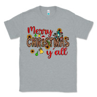 Heather Grey merry christmas y'all Classic Tee - JahusDesignShop