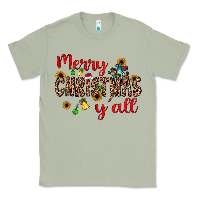 Merry Christmas Y'all Classic Tee by JahusDesignShop | Teevron