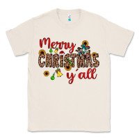 Natural merry christmas y'all Classic Tee - JahusDesignShop