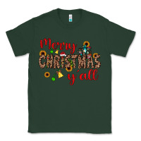 Sports Green merry christmas y'all Classic Tee - JahusDesignShop