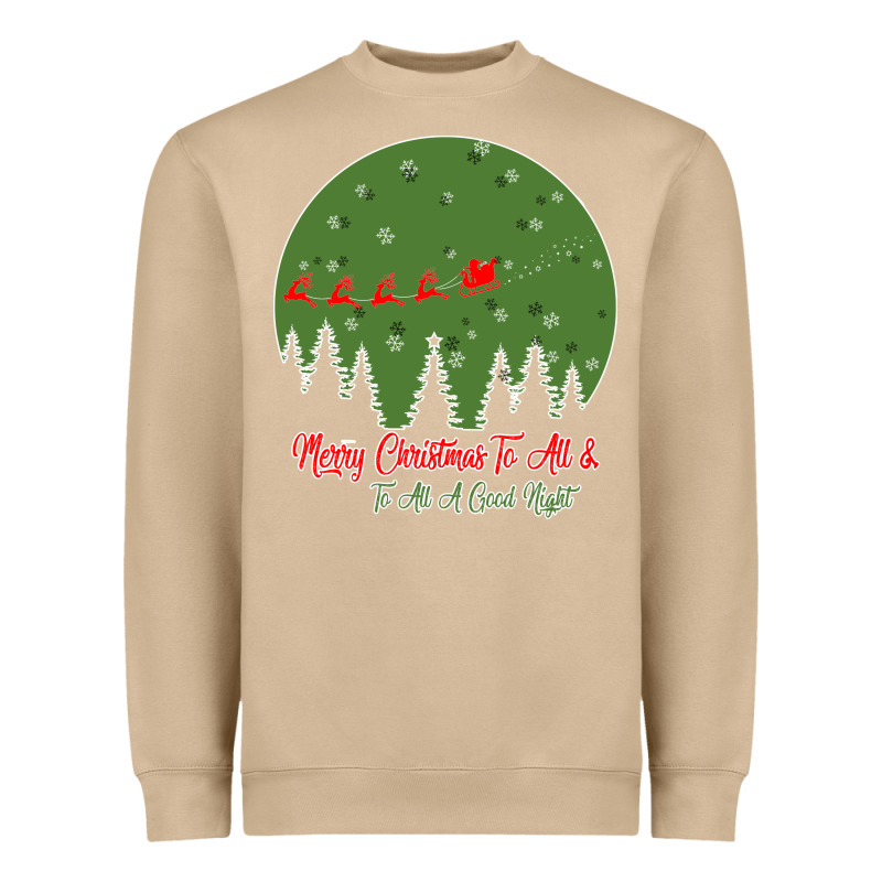 Merry Christmas To All To All A Good Night Heavyweight Sweatshirt by Bettercallsaul | Teevron
