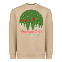 Mushroom Merry Christmas To All To All A Good Night Heavyweight Sweatshirt - Bettercallsaul