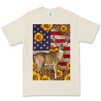 Bone Western American Deer Premium Tee - LillyAllenDesigns