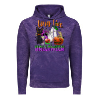 Cloud Purple long live halloween Vintage Hoodie - NancyCooperArtShop