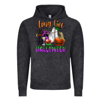 Vintage Black long live halloween Vintage Hoodie - NancyCooperArtShop