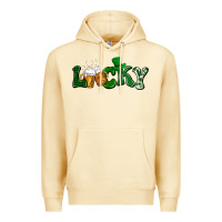 Pina Colada Lucky with beer St. Patricks day Premium Hoodie - HowdyJamesFarm
