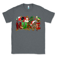 Charcoal Heather christmas  nurse Classic Tee - MaliasSmallBusiness