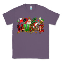 Lavender christmas  nurse Classic Tee - MaliasSmallBusiness