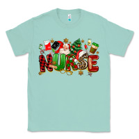 Seafoam christmas  nurse Classic Tee - MaliasSmallBusiness