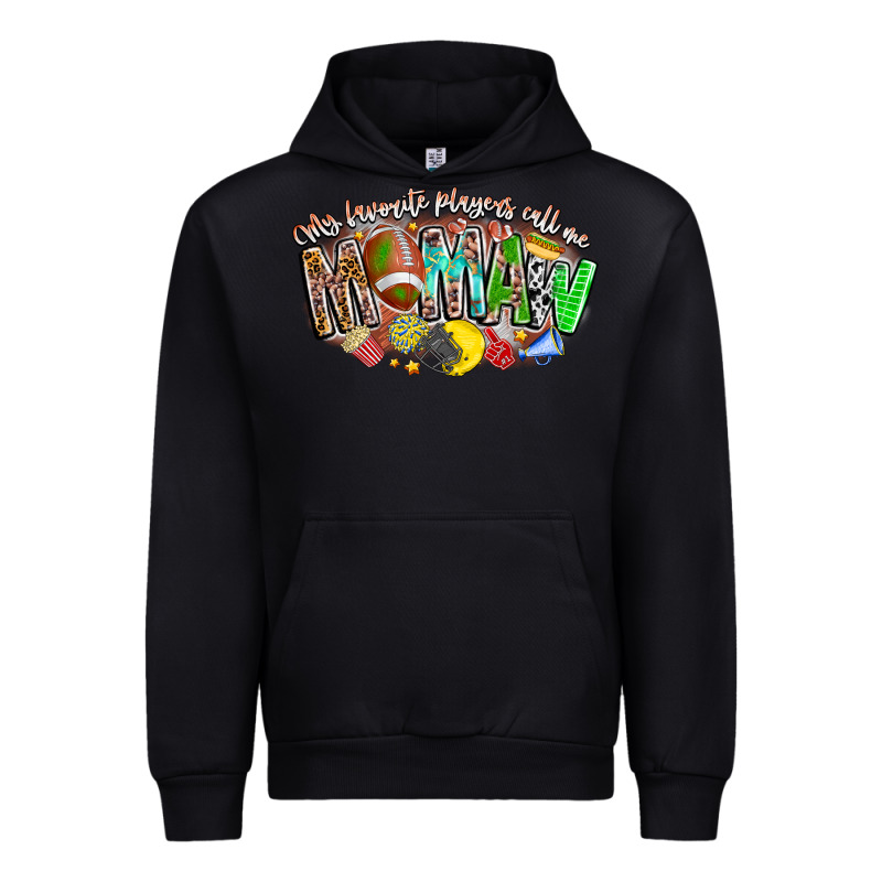 My Favorite Players Call Me Mawmaw Urban Hoodie by CowhideDigitalArt | Teevron