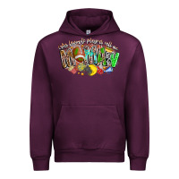 Mauve Wine My Favorite Players Call Me Mawmaw Urban Hoodie - CowhideDigitalArt