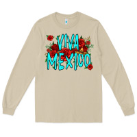 Mushroom viva mexico long live mexico Long Sleeve Tee - Jasminsmagicworld