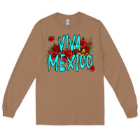 Toasted Coconut viva mexico long live mexico Long Sleeve Tee - Jasminsmagicworld