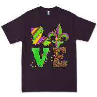 Plum love mardi gras Premium Tee - Jasminsmagicworld