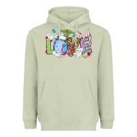 Matcha Easter Day Love Nurse Heavyweight Hoodie - OliviaCreatesArt