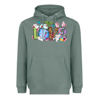 Sage Easter Day Love Nurse Heavyweight Hoodie - OliviaCreatesArt