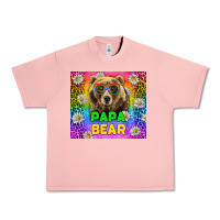 Salmon Western Papa Bear LGBTQ+ Tumbler Urban Heavy Tee - BundleAndBundleShop