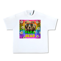 White Western Papa Bear LGBTQ+ Tumbler Urban Heavy Tee - BundleAndBundleShop
