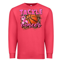 Tackle Cancer Basketball Premium Sweatshirt | Teevron