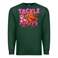 Sports Green Tackle Cancer Basketball Premium Sweatshirt - FaDigitalArtStudio
