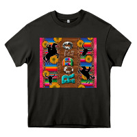 Asphalt rodeo serape leopard glitter Heavy Core Tee - Artiststas