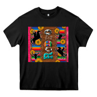 Black rodeo serape leopard glitter Heavy Core Tee - Artiststas