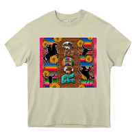 Mossy rodeo serape leopard glitter Heavy Core Tee - Artiststas