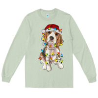 Matcha christmas beagle Long Sleeve Tee - RanaPortraitStore