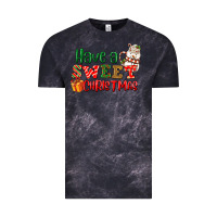 Cloud Black Have a sweet Christmas Vintage Tee - NancyCooperArtShop