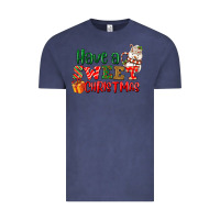 Vintage Denim Have a sweet Christmas Vintage Tee - NancyCooperArtShop