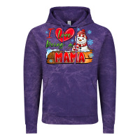 Cloud Purple i love being a mama Vintage Hoodie - MaliasSmallBusiness