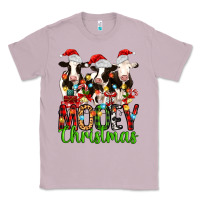 Christmas Three Cows Mooey Christmas Classic Tee | Teevron