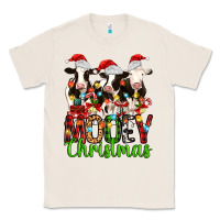 Natural christmas three cows mooey christmas Classic Tee - MaliasSmallBusiness