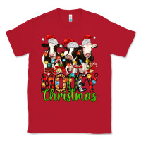 Red christmas three cows mooey christmas Classic Tee - MaliasSmallBusiness