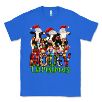 True Royal christmas three cows mooey christmas Classic Tee - MaliasSmallBusiness