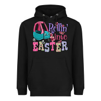 Black Easter Day Rollin into Easter toddler car Heavyweight Hoodie - OliviaCreatesArt