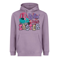 Lavender Easter Day Rollin into Easter toddler car Heavyweight Hoodie - OliviaCreatesArt