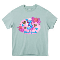 Arona back to school flowers third grade 3200x2400 Heavy Core Tee - AdoDesignShop