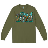 Army Green class of 2022 graduation Long Sleeve Tee - BarkalooDesign