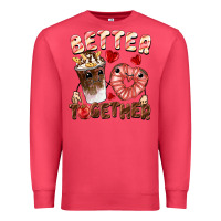 Cardinal Better together Valentine's Day Premium Sweatshirt - FaDigitalArtStudio