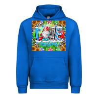 Cobalt Love Christmas gnome Urban Hoodie - CowhideDigitalArt