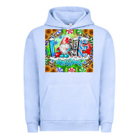 Pigment Grape Ice Love Christmas gnome Urban Hoodie - CowhideDigitalArt