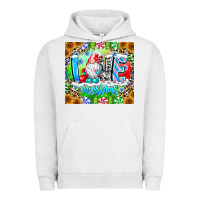 Pigment Lunar Rock Love Christmas gnome Urban Hoodie - CowhideDigitalArt