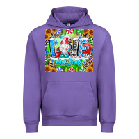 Tulip Love Christmas gnome Urban Hoodie - CowhideDigitalArt