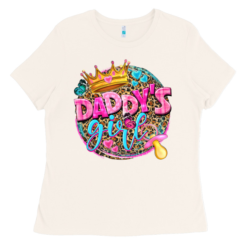 Daddys Girl Ladies Tee by NancyCooperArtShop | Teevron