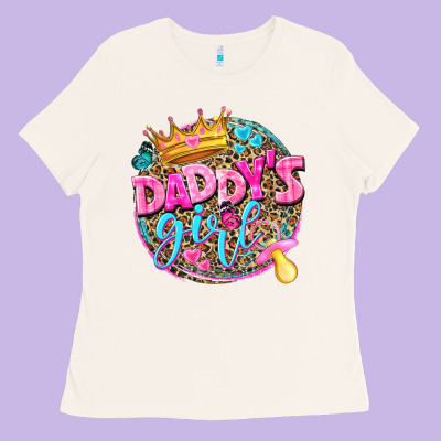 Daddys Girl Ladies Tee Designed By Nancycooperartshop