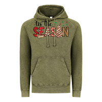 Vintage Olive tis the season christmas debbie cake Vintage Hoodie - MaliasSmallBusiness