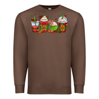 Chestnut christmas coffee cups Premium Sweatshirt - OliviaCreatesArt