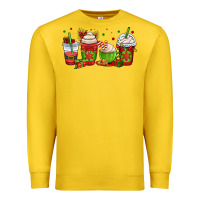 Christmas Coffee Cups Premium Sweatshirt | Teevron
